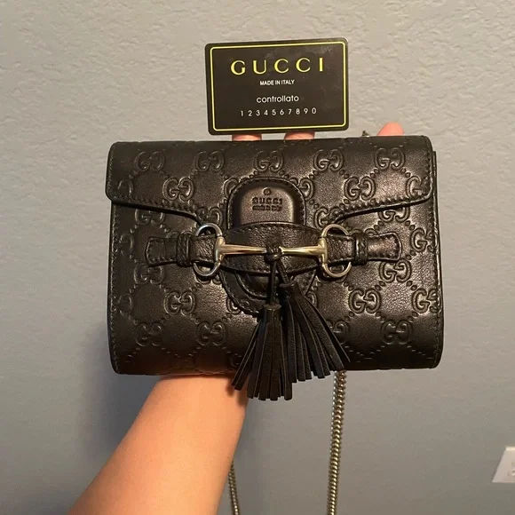 SOLD Gucci Guccissima Margaux handbag AUTHENTIC - Picture 7 of 13